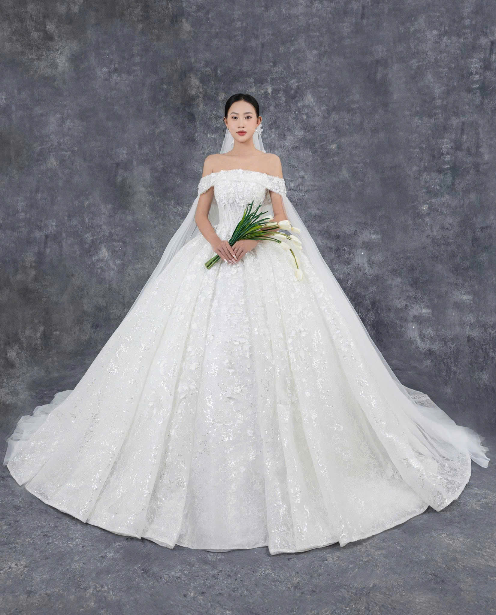 The Pure Bloom Gown