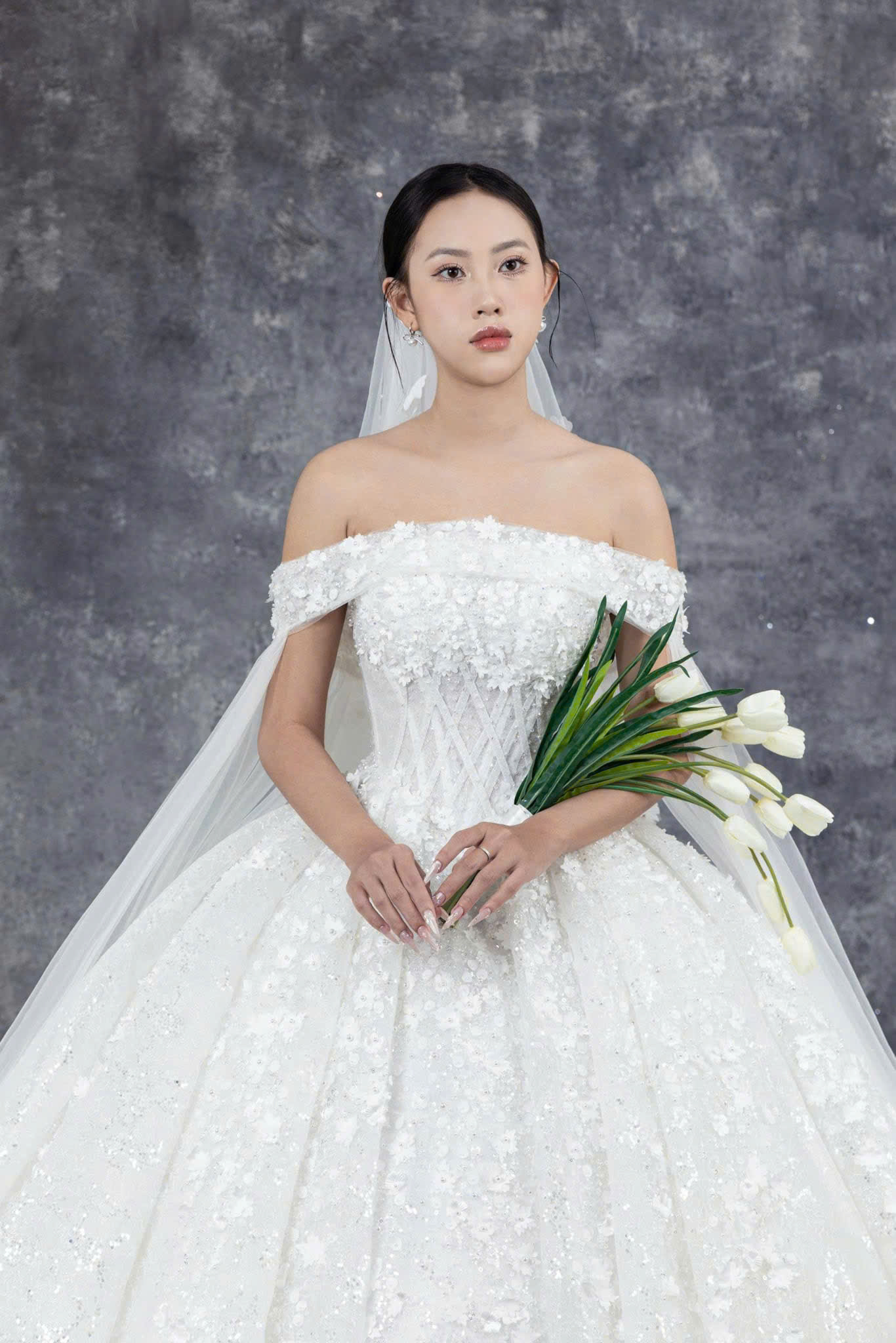 The Pure Bloom Gown