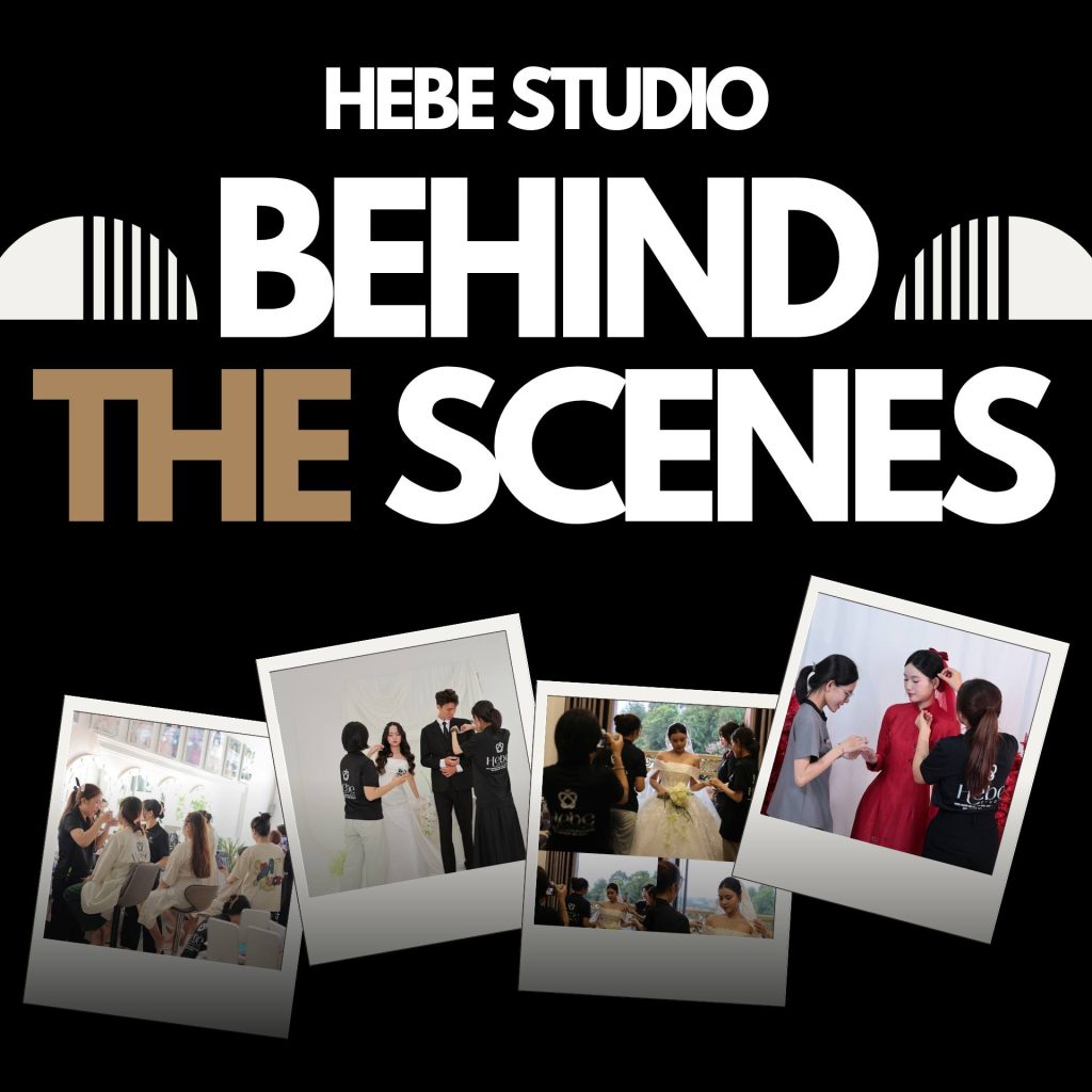 Behind The Scenes Buổi Chụp Cưới Của Khách Tại Hebe Studio