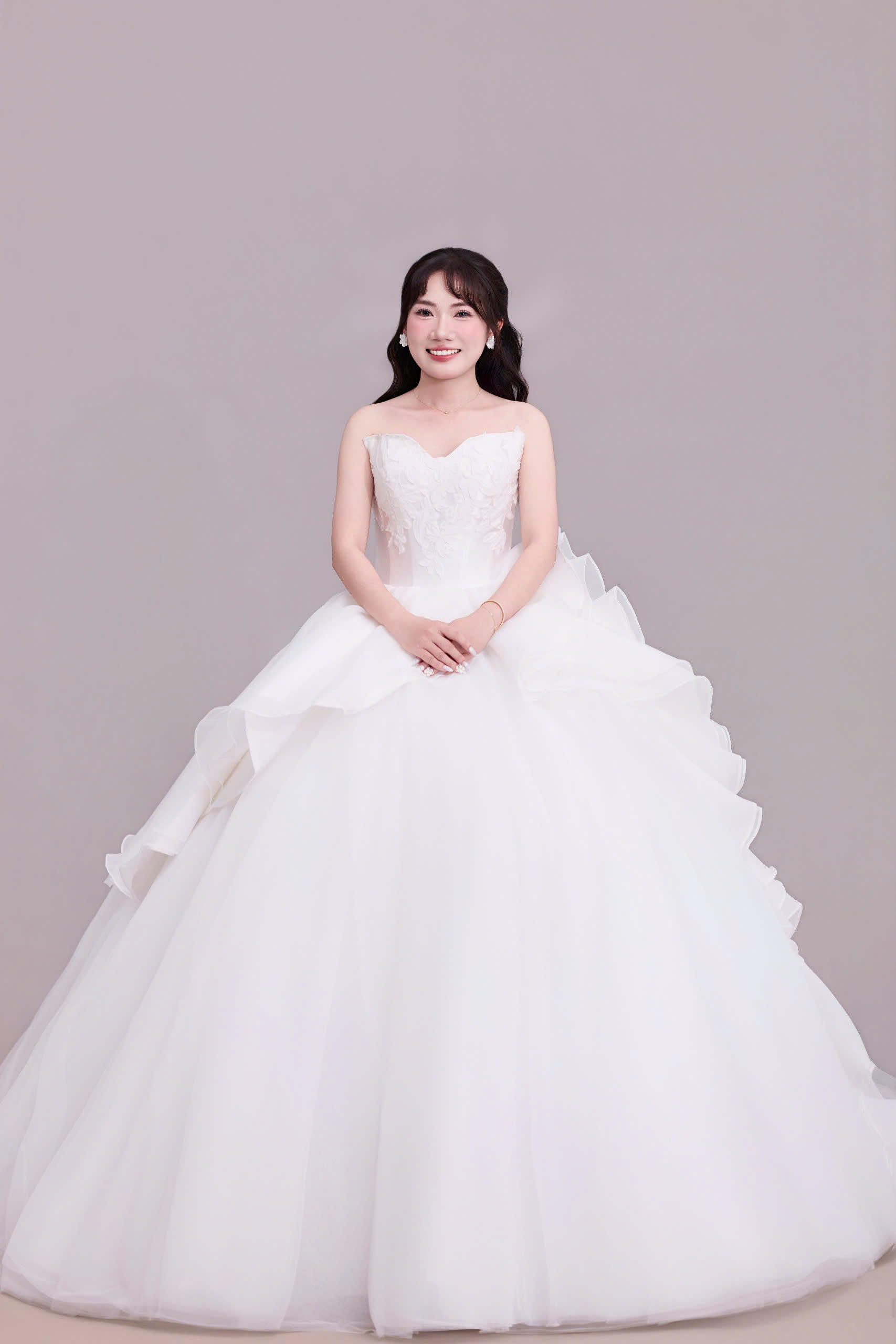 Pre-Wedding Phông Xám